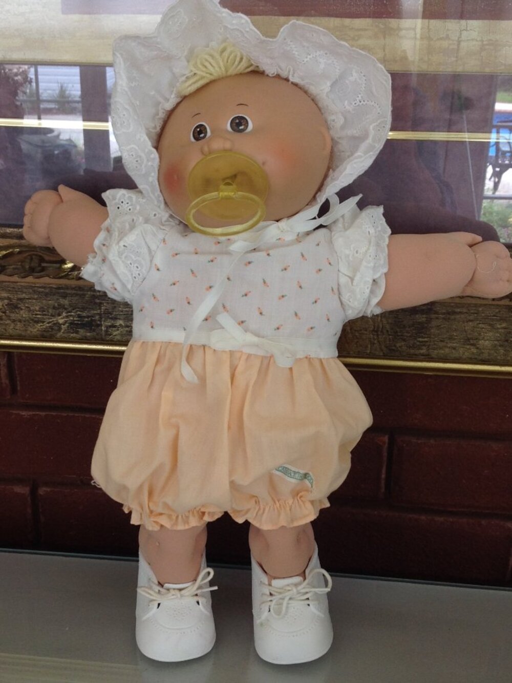 Vintage 1985 Coleco Cabbage Patch Kid Preemie with Pacifier and Outfit